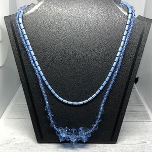 Bundle lot 2 vintage necklaces